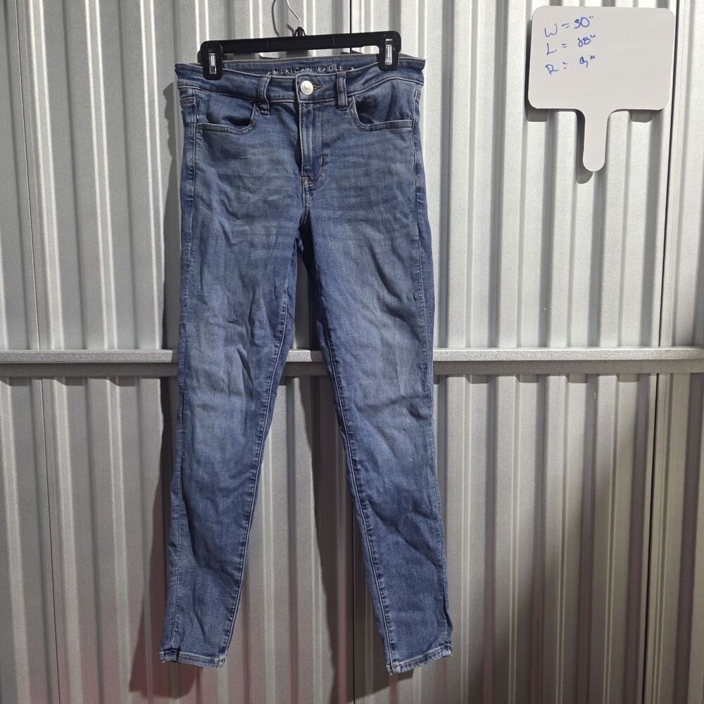 American Eagle 1977 Ne(x)t Level Stretch Skinny Jeans - Size 6 Regular - Medium